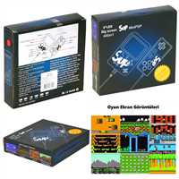 CAN TETRİS SUP-1 OYUN KONSOLU MİNİ PSP 400 OYUN 3+ 1