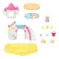 SYLVANİAN FAMİLİES 5746 NURSERY SANDBOX POOL ANAOKULU HAVUZLU ŞATO 3+ 6