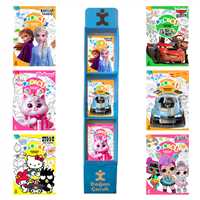 DOĞAN BOYAMA KİTABI ÇIKARTMALI KARIŞIK STAND 90 LI 1