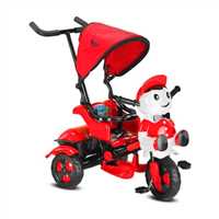 BABYHOPE İTMELİ BİSİKLET 012510 YUPİ TRİYCLE TENTELİ 3 TEKER KIRMIZI-SİYAH 1
