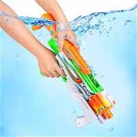 ZURU X-SHOT SU TABANCASI 11854A-B-D-E HYPERLOAD FAST FİLL SKİNS 500 ML 10 METRE 34 CM 5+ 6