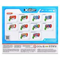 ZURU X-SHOT SU TABANCASI 11853A NANO FAST FİLL SKİNS 100 ML 9 METRE 19 CM 5+ 6