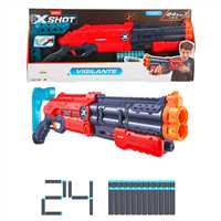 ZURU X-SHOT SÜNGER TABANCASI EXCEL VİGİLANTE 24 MERMİ 8+ 1