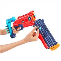 ZURU X-SHOT SÜNGER TABANCASI EXCEL VİGİLANTE 24 MERMİ 8+ 2