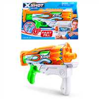 ZURU X-SHOT SU TABANCASI 11854A-B-D-E HYPERLOAD FAST FİLL SKİNS 500 ML 10 METRE 34 CM 5+ 3