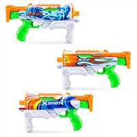 ZURU X-SHOT SU TABANCASI 11854A-B-D-E HYPERLOAD FAST FİLL SKİNS 500 ML 10 METRE 34 CM 5+ 4