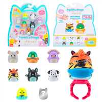 SQUİSH A LONGS SQAL0024-25-65-84 S2 8 FİGÜR VE YÜZÜK SETİ 3+ 6