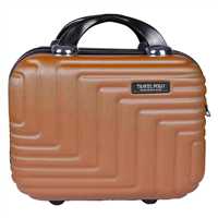 TRAVEL POLO MAKYAJ ÇANTASI ABS ANK1001M KAHVERENGİ 1