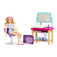 BARBİE HCM82 WELNESS IŞILTI DOLU SPA GÜNÜ OYUN SETİ 3+ 4
