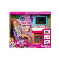 BARBİE HCM82 WELNESS IŞILTI DOLU SPA GÜNÜ OYUN SETİ 3+ 5