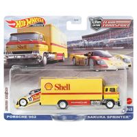 HOT WHEELS TAŞIYICI TIR FLF56 TEAM TRANSPORT 4LÜ 3+ 5