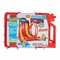 HOT WHEELS HDX78 TRACK BUİLDER BENZİN BİDONU ARABA YARIŞ AKROBASİ SETİ 4+ 5