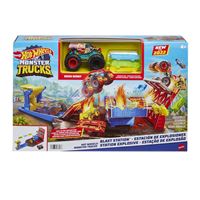HOT WHEELS HFB12 MONSTER TRUCKS PATLAMA İSTASYONU 5