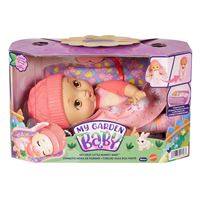 MY GARDEN BABY HGC10 İLK TAVŞAN BEBEĞİM PEMBE BERELİ BEBEK 5