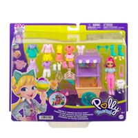 POLLY POCKET  HHX76 BİSİKLET DOLUSU MODA OYUN SETİ 5