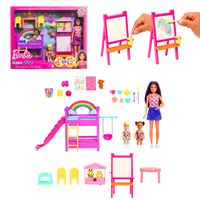 BARBİE HND18 SKİPPER BABYSİTTERS BEBEK BAKICILIĞI EĞLENCESİ OYUN SETİ 3+ 1