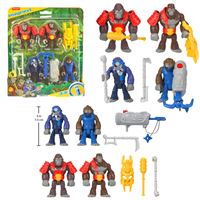 İMAGİNEXT HML57 BOSS LEVEL ARMY PACK GORİL KOMUTAN MAYMUN ORDUSUNA KARŞI FİGÜR SETİ 3+ 1