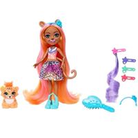 ENCHANTİMALS HNV27-HNV30 GLAM PARTY CHARİSSE CHEETAH AND GRİNSY 4+ 1