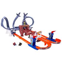 HOT WHEELS HPL34 RACERVERSE MARVEL PİST SETİ 4+ 1