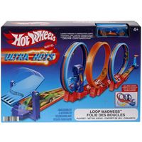 HOT WHEELS HPX93 ULTRA HOTS ÇILGIN ÇEMBER YARIŞ SETİ 4+ 5