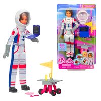 BARBİE HRG45-HRG41 65. YIL DELUXE KARİYER BEBEKLERİ ASTRONOT 3+ 1
