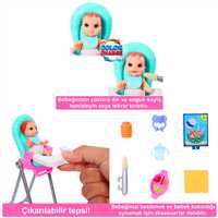 BARBİE SKİPPER HTK35 BEBEK BAKICISI SARI SAÇLI BEBEK VE OYUN SETİ 3+ 2