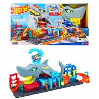 HOT WHEELS HTN82 MUHTEŞEM KÖPEK BALIĞI ARABA YIKAMA OYUN SETİ 91 CM 3+ 1