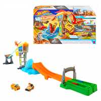 HOT WHEELS HTP12 RACERVERSE JURASSİC PİST SETİ 4+ 1