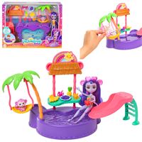 ENCHANTİMALS HTW73 EĞLENCELİ HAVUZ PARTİSİ 4+ 1