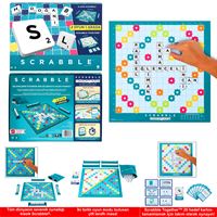 MATTEL SRABBLE HXV98 ORJİNAL İKİSİ BİR ARADA KUTU OYUNU 8+ 1