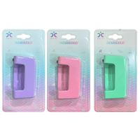 QİNG DA STATİONERY DELGEÇ 87989 PASTEL PEMBE - MOR - YEŞİL 1