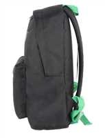 UNİTED COLORS OF BENETTON OKUL ÇANTASI 03805 SİYAH YEŞİL ÇİFT BÖLMELİ 3