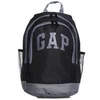 GAP OKUL ÇANTASI 03458 SİYAH GRİ ÇİFT BÖLMELİ 1