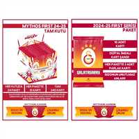 MYTHOS FİRST FUTBOLCU KARTLARI GALATASARAY 2024-25 24 LÜ 3+ 1
