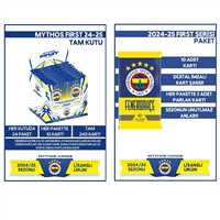 MYTHOS FİRST FUTBOLCU KARTLARI FENERBAHÇE 2024-25 24 LÜ 3+ 1