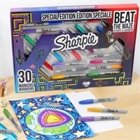 SHARPİE FİNE PERMANENT MARKÖR 2180836 LABİRENT 30 RENK 1