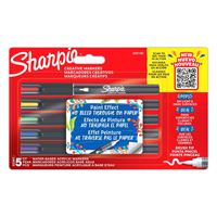 SHARPİE PERMANENT MARKÖR 2201182 FIRÇA UÇ CREATİVE 5 RENK 1
