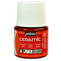 PEBEO SERAMİK BOYASI 24 CHERRY RED 45 ML 025-24 1