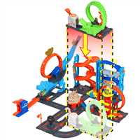 HOT WHEELS HKX39-HDR29 DÜŞMAN YARATIKLAR OYUN SETİ TİMSAH 4+ 4