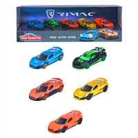 SİMBA MAJORETTE 2053174RIM METAL ARABALAR RİMAC NEVERA EDİTİON 5 Lİ SET 3+ 1