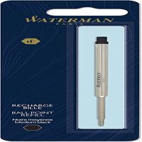 WATERMAN TÜKENMEZ KALEM YEDEĞİ METAL SİYAH M S0944480 1