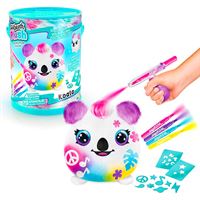 UNİCORN - KOALA - NARWHAL AİRBRUSH PLUSH OFG266 BOYANABİLİR TEMİZLENİR PLASTİK KOVA 6+ 4