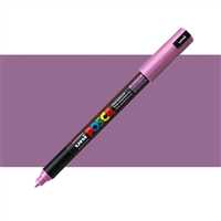 UNİ POSTER MARKÖRÜ POSCA PC-1MR 07 METALİK PEMBE 6 LI 1