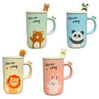 HUN CERAMİCS MUG KUPA 2-323 PORSELEN 4 MODEL 1