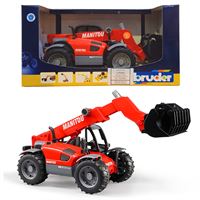 BRUDER BR02125 MANİTOU 633 TELESKOPİK YÜKLEYİCİ 1:16 3+ 5