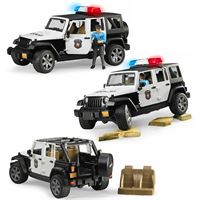 BRUDER BR02526 JEEP WRANGER U.R. POLİS ARACI-MEMUR 1:16 4+ 1