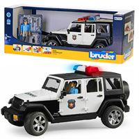 BRUDER BR02526 JEEP WRANGER U.R. POLİS ARACI-MEMUR 1:16 4+ 5