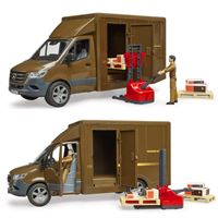 BRUDER BR02678 KARGO ARACI-ŞOFÖR TRANSPALET 1:16 4+ 1