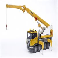 BRUDER BR03570 SCANİA R SERİSİ LİEBHERR VİNÇLİ KAMYON 1:16 4+ 1