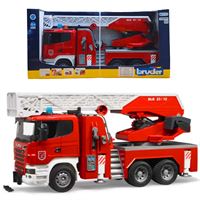 BRUDER BR03590 SCANİA İTFAİYE ARACI SESLİ IŞIKLI 1:16 4+ 5